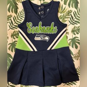Seattle Seahawks Cheerleader Dress 12mo